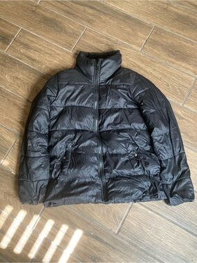 Old Navy black puffer jacket